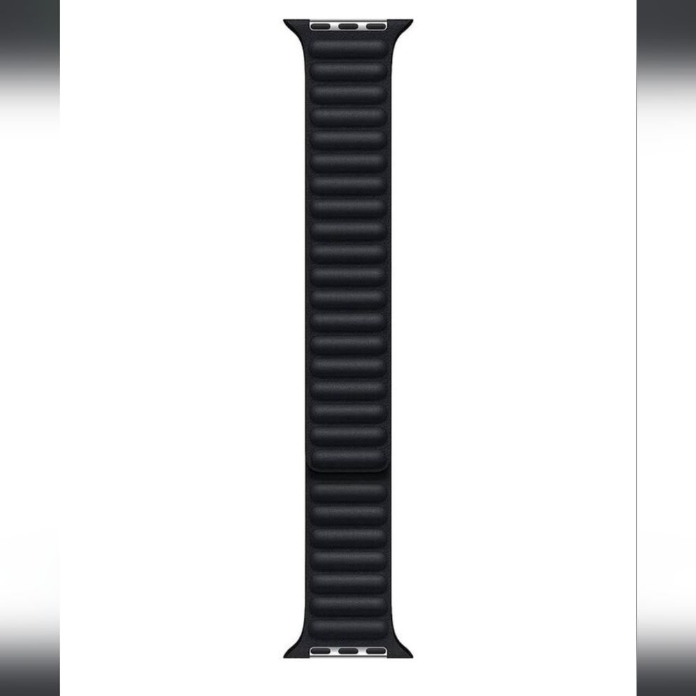 Apple Watch Band Leather Link (45Mm) Midnight S/M -ML813ZM/A